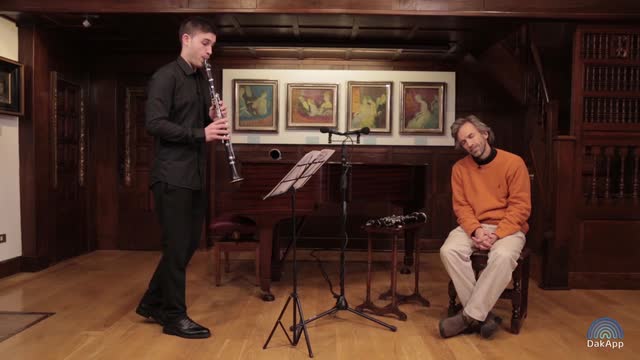 STRAVINSKY, I.: 3 Pieces for Solo Clarinet (Masterclass with Dimitri Ashkenazy) (Ashkenazy, Navarro)