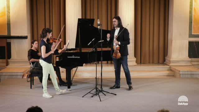 TCHAIKOVSKY, P.I.: Violin Concerto, Op. 35 (excerpts) (Masterclass with Leonidas Kavakos) (Kavakos, Decamps, Ai Motohashi)