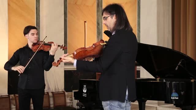 BACH, J.S.: Violin Partita No. 3, BWV 1006 (excerpts) (Masterclass with Leonidas Kavakos) (Kavakos, Petrin)