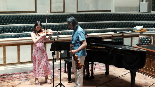 SAINT-SAENS, C.: 6 Etudes: No. 6. En Forme de Valse (Masterclass with Leonidas Kavakos) (Kavakos, Markova, Ai Motohashi)