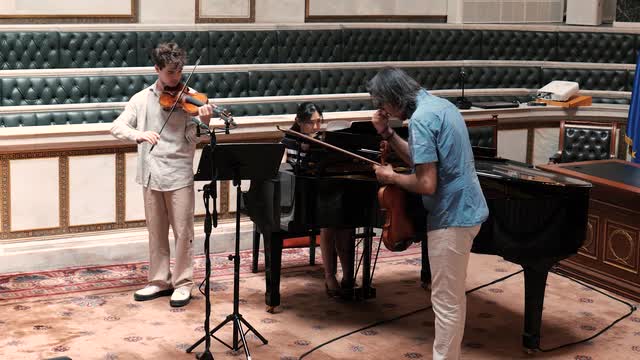 SIBELIUS, J.: Violin Concerto, Op. 47: I. Allegro moderato (Masterclass with Leonidas Kavakos) (Kavakos, Petridis, Ai Motohashi)