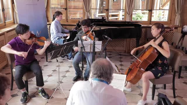 FAURE, G.: Piano Quartet No. 2 (excerpts) (Masterclass with Andras Keller) (Melnikov, Timothy Chooi, Loubaton, Christine JeongHyoun Lee)