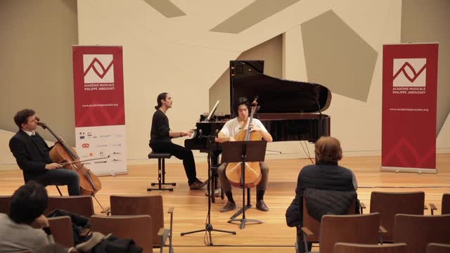 SCHUBERT, F.: Arpeggione Sonata: I. Allegro moderato (arr. for cello and piano) (Masterclass with Christian-Pierre La Marca) (Kyo Kawasaki)