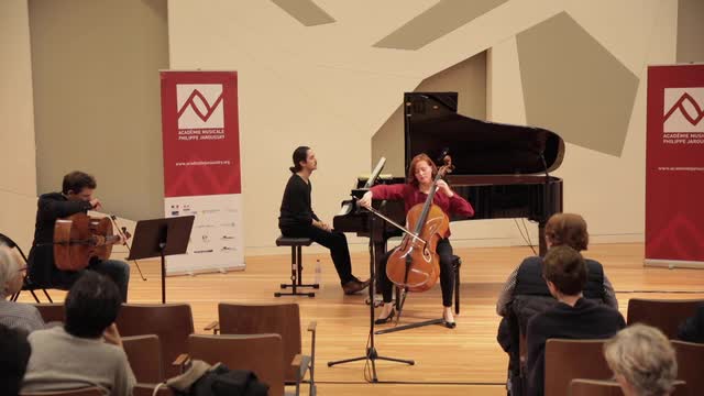 ELGAR, E.: Cello Concerto, Op. 85 (excerpts) (Masterclass with Christian-Pierre La Marca) (La Marca, Streltsova)