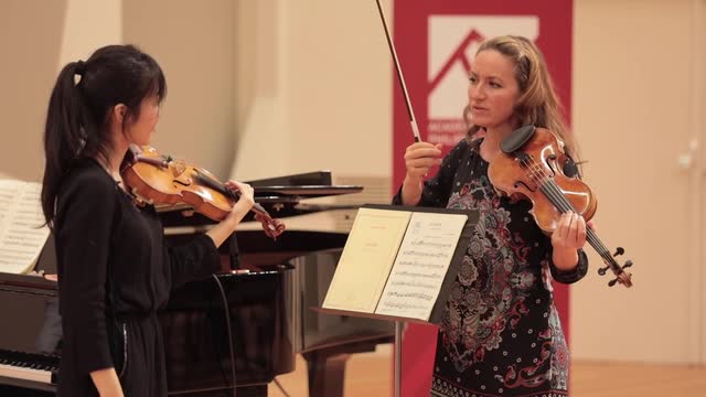 POULENC, F.: Violin Sonata, FP 119: I. Allegro con fuoco (Masterclass with Genevieve Laurenceau) (Laurenceau, Aiko Okamura)