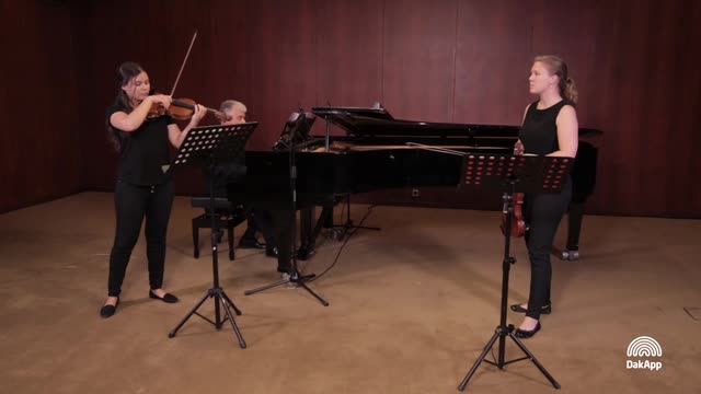 BRAHMS, J.: Violin Sonata No. 3 (Masterclass with Maria-Elisabeth Lott) (Lott, Manic, Bezrodnyi)