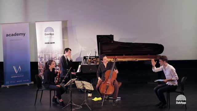 RAVEL, M.: Piano Trio in A Minor: I. Modere (Masterclass with Raphael Merlin) (Merlin, Amatis Trio)