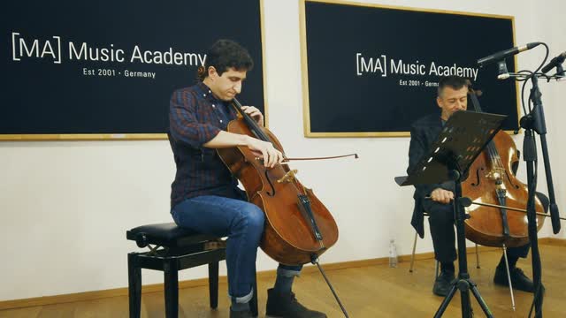 Cello Music - BRAHMS, J. / ROSSINI, G. / SHOSTAKOVICH, D. (Masterclass with Ludwig Quandt) (Quandt, Halpern)