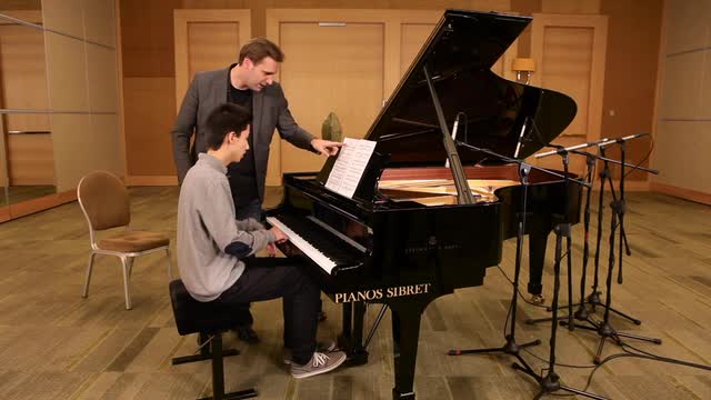 BEETHOVEN, L. van: Piano Sonata No. 17, "Tempest": I. Largo - Allegro (Masterclass with Philippe Raskin) (Raskin, Blank)