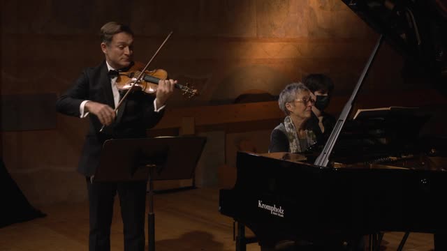 Violin and Piano Recital: Capucon, Renaud / Pires, Maria Joao - BEETHOVEN, L. van / MOZART, W.A. (Sommets Musicaux de Gstaad)