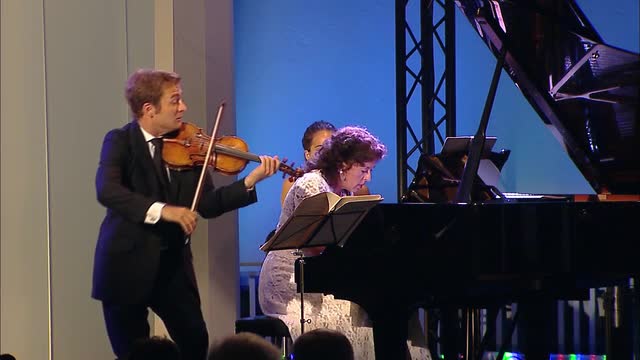 Violin and Piano Recital: Capucon, Renaud / Bashkirova, Elana - BEETHOVEN, L. van / JANACEK, L. / RAVEL, M. (Verbier Festival, 2007)