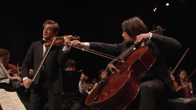 BRAHMS, J.: Double Concerto, Op. 102 / Symphony No. 4 (Verbier Festival, 2012) (G. and R. Capucon, Verbier Festival Orchestra, Dutoit, Leconte)