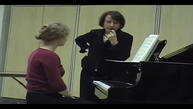 BEETHOVEN, L. van: Piano Sonata No. 21, "Waldstein" (Master Class with Edna Golandsky)