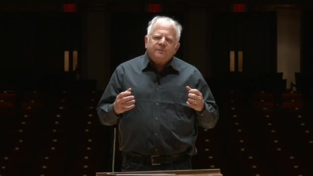 LEONARD SLATKIN CONDUCTING SCHOOL 1.0 - Lesson No. 9: The Use of Your Body to Indicate Dynamics