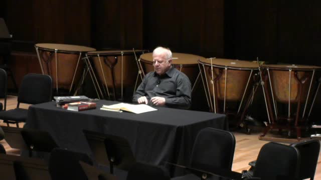 LEONARD SLATKIN CONDUCTING SCHOOL 1.0 - Lesson No. 16: Putting It All Together, Part I