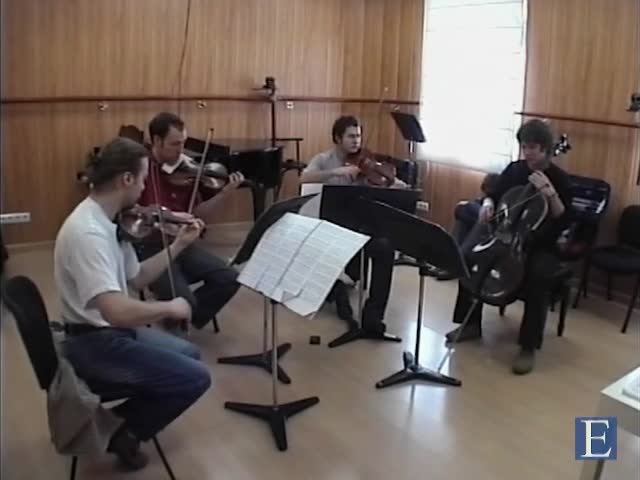 MENDELSSOHN, Felix: String Quartet No. 3: IV. Presto con brio (Part 2) (Masterclass with Rainer Schmidt) (Accord Quartet)