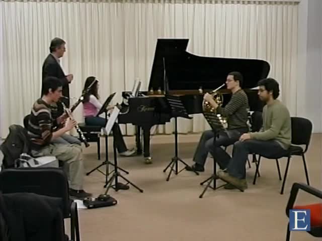 MOZART, W.A.: Piano Quintet, K. 452: II. Larghetto (Masterclass with Klaus Thunemann) (Quinteto A-vent-Garde, Nebolsina)