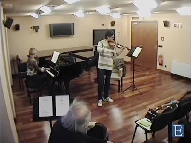 SAINT-SAENS, C.: Introduction et rondo capriccioso, Op. 28 (Masterclass with Ivry Gitlis) (Skuratov, Artemyeva)