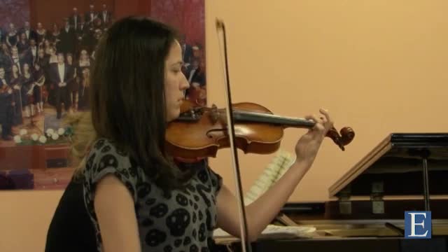 BRAHMS, J.: Violin Concerto, Op. 77: I. Allegro non troppo (Masterclass with Loren Maazel) (Lopez Ibarra, Artemyeva)