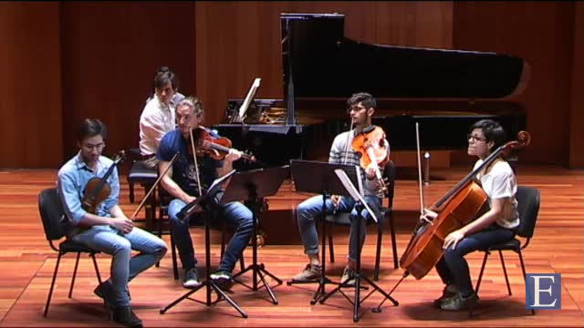 FRANCK, C.: Piano Quintet, M. 7: III. Allegro non troppo ma con fuoco (Masterclass with Menahem Pressler) (Group Albeniz de Prosegur)