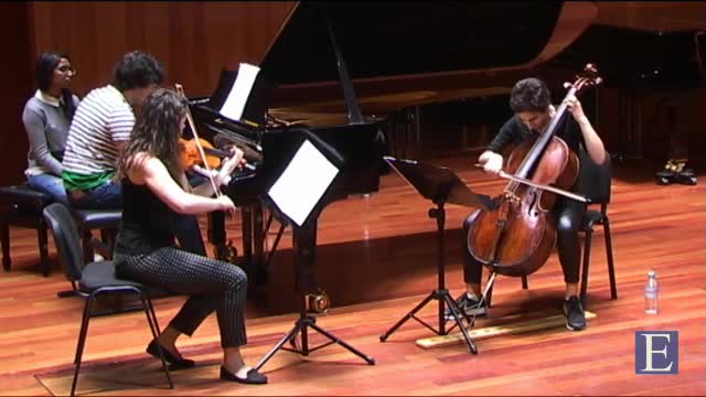 SCHUMANN, R.: Piano Trio No. 2, Op. 80: I. Sehr lebhaft (Masterclass with Menahem Pressler) (Trio Mozart de Deloitte)