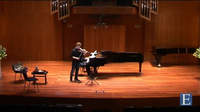 BEETHOVEN, L. van: Violin Sonata No. 7: I. Allegro con brio (Masterclass with Miriam Fried) (Christensen Fabuel, Artemyeva)