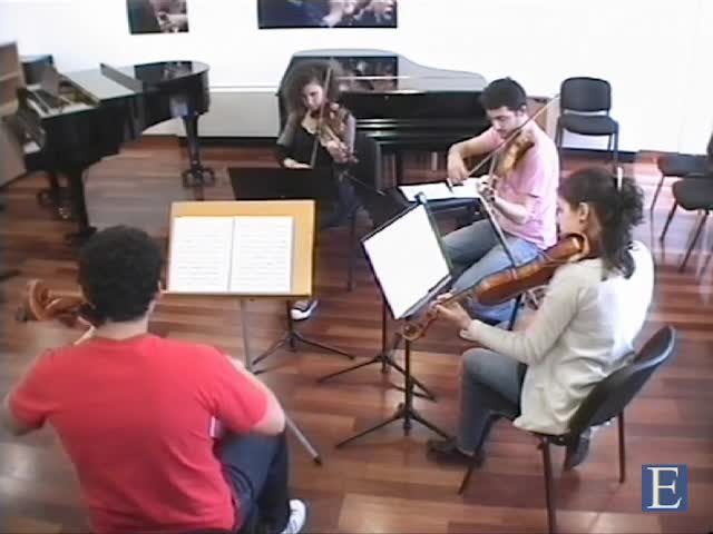 SCHUMANN, R.: String Quartet No. 2: III. Scherzo: Presto (Part 1) (Masterclass with Gunter Pichler) (Cuarteto Brahms de El Mundo)