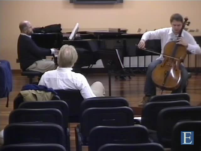 CHOPIN, F.: Cello Sonata, Op. 65: III. Largo (Masterclass with Frans Helmerson) (Konopelski, Ortega Chavaldas)