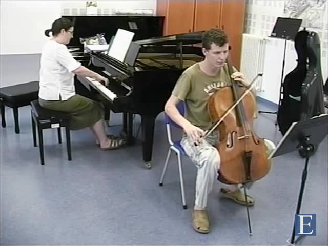 BRAHMS, J.: Cello Sonata No. 2: II. Adagio affettuoso (Masterclass with Tsuyoshi Tsutsumi) (Vardai, Llorente)