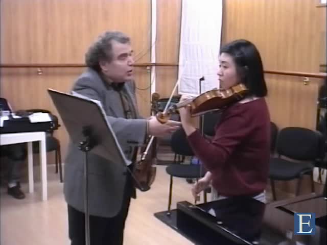 BRAHMS, J.: Violin Concerto, Op. 77: II. Adagio (violin and piano reduction) (Masterclass with Zakhar Bron) (Zheng-Yu Wu, Gladkov)