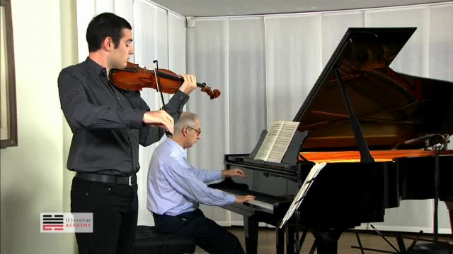 BEETHOVEN, L. van: Violin Sonata No. 5, "Spring": II. Adagio molto espressivo (Masterclass with Rudolf Koelman) (Nakash, Sittig)