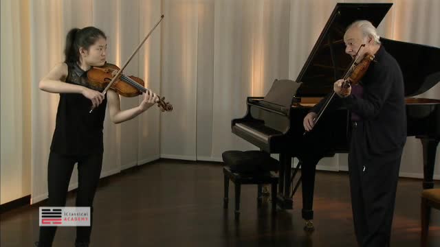 BACH, J.S.: Violin Sonata No. 3: III. Largo (Masterclass with Gyorgy Pauk) (Kawazu)