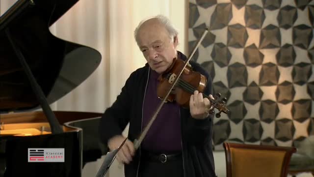 BACH, J.S.: Violin Partita No. 2, BWV 1004: III. Sarabande (Masterclass with Gyorgy Pauk) (Cardaropoli)