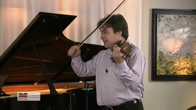 BRAHMS, J.: Violin Concerto, Op. 77: II. Adagio (Masterclass with Sergey Ostrovsky) (Nieuwesteeg, Sittig)