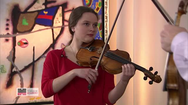 MOZART, W.A.: Violin Concerto No. 3: I. Allegro (Part 2) (Masterclass with Sergey Ostrovsky) (Larina, Sittig)