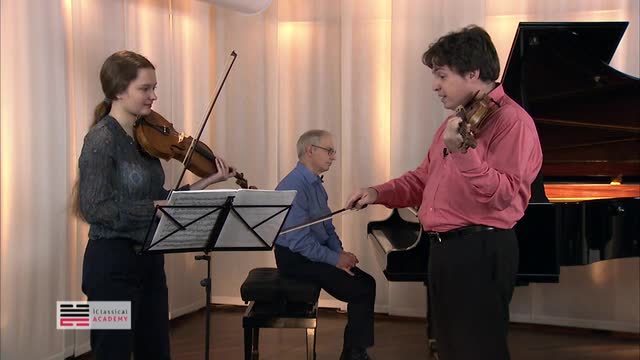 SIBELIUS, J.: Violin Concerto, Op. 47: I. Allegro moderato (Part II) (Masterclass with Sergey Ostrovsky) (Larina, Sittig)