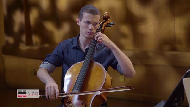 BACH, J.S.: Cello Suite No. 3: IV. Sarabande - VI. Gigue (Masterclass with Zvi Plesser) (Levi)